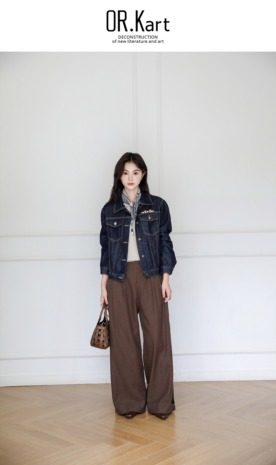 简约牛仔外套轻文艺（英伦假日）