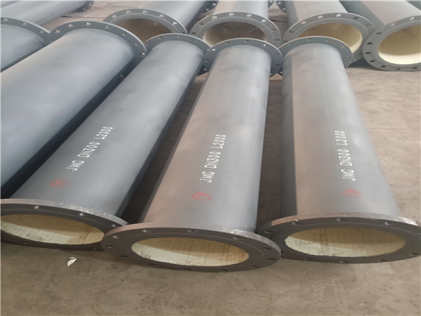 煤泥输送陶瓷贴片耐磨管