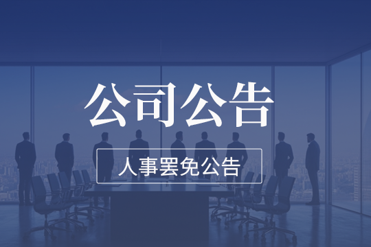 公司關于免去鄭建總經理職務的公告
