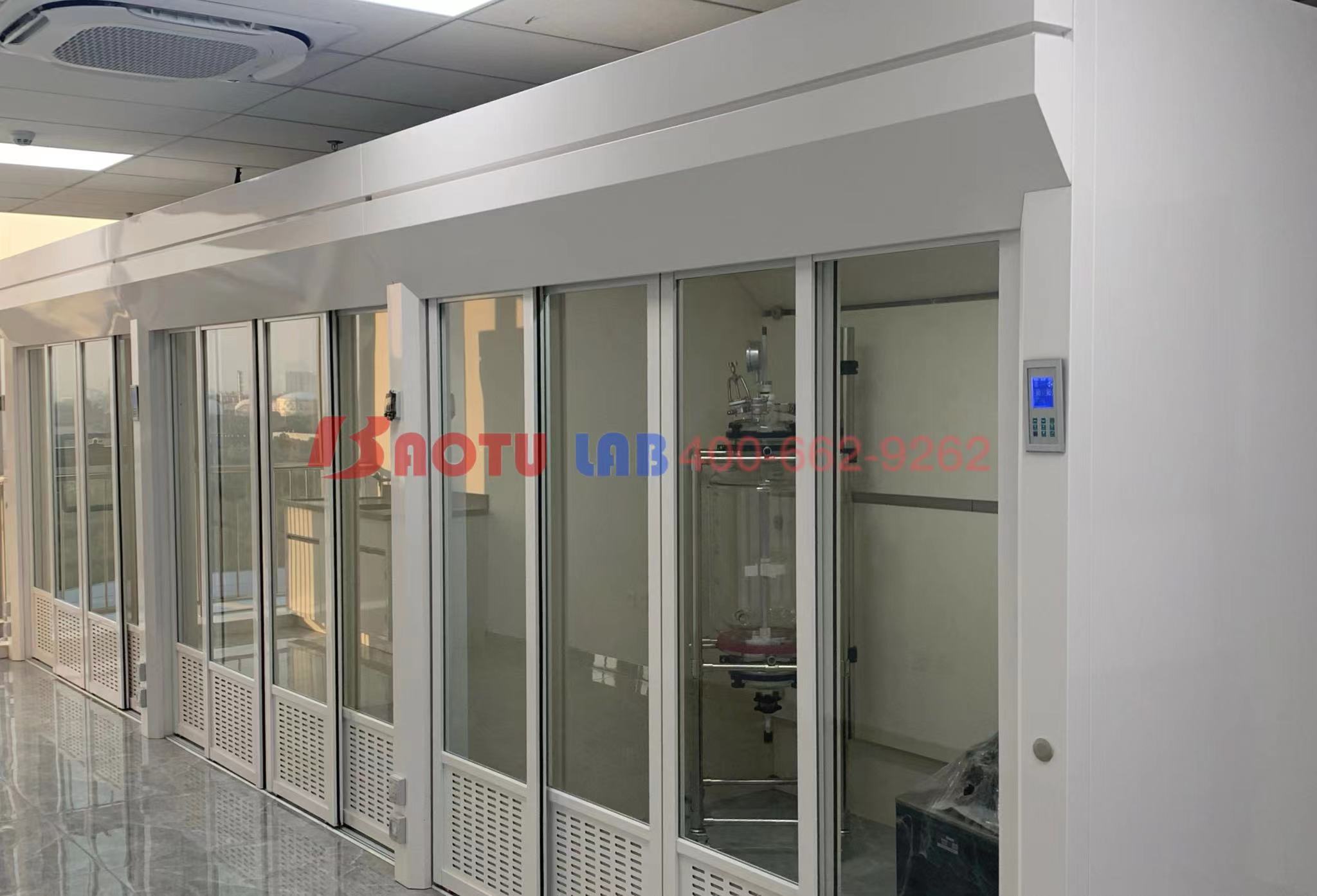 全鋼步入式通風柜