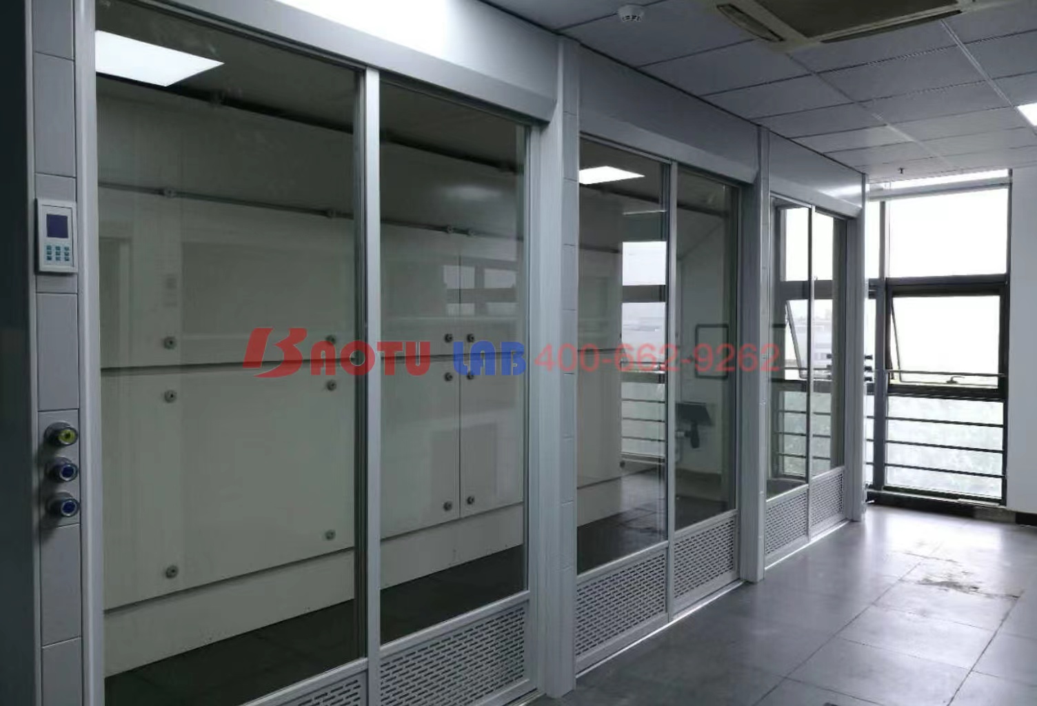 全鋼步入式通風房