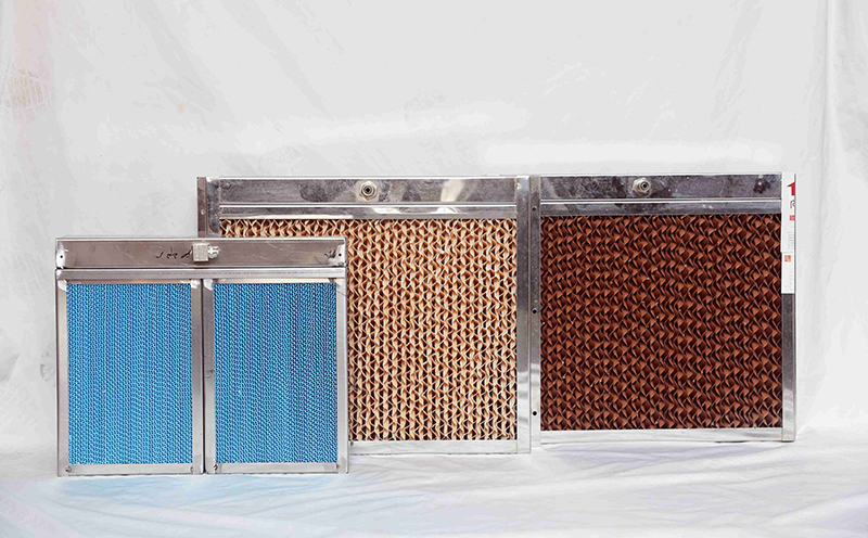 直排水湿膜加湿器