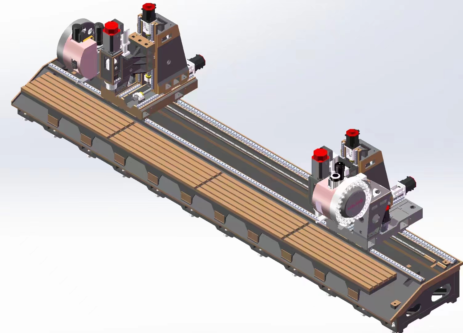 弗士机床型材加工中心型号齐全,满足新材料新能源产品加工需求