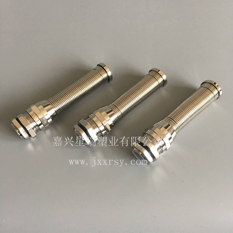 防折弯金属电缆接头