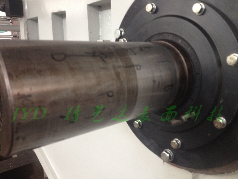 大型设备轴头超差修复