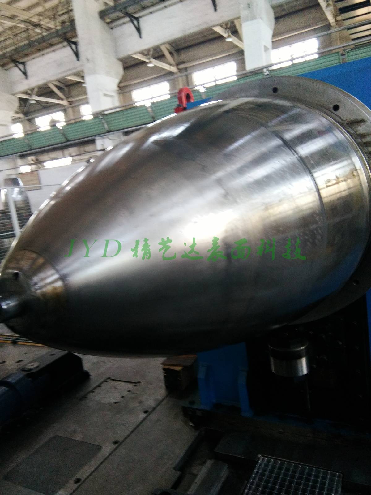 旋壓機(jī)表面鉻層脫落修復(fù)