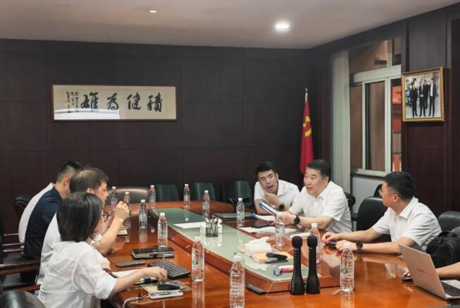 林政洪副市长莅临我司指导 助推企业创新发展​