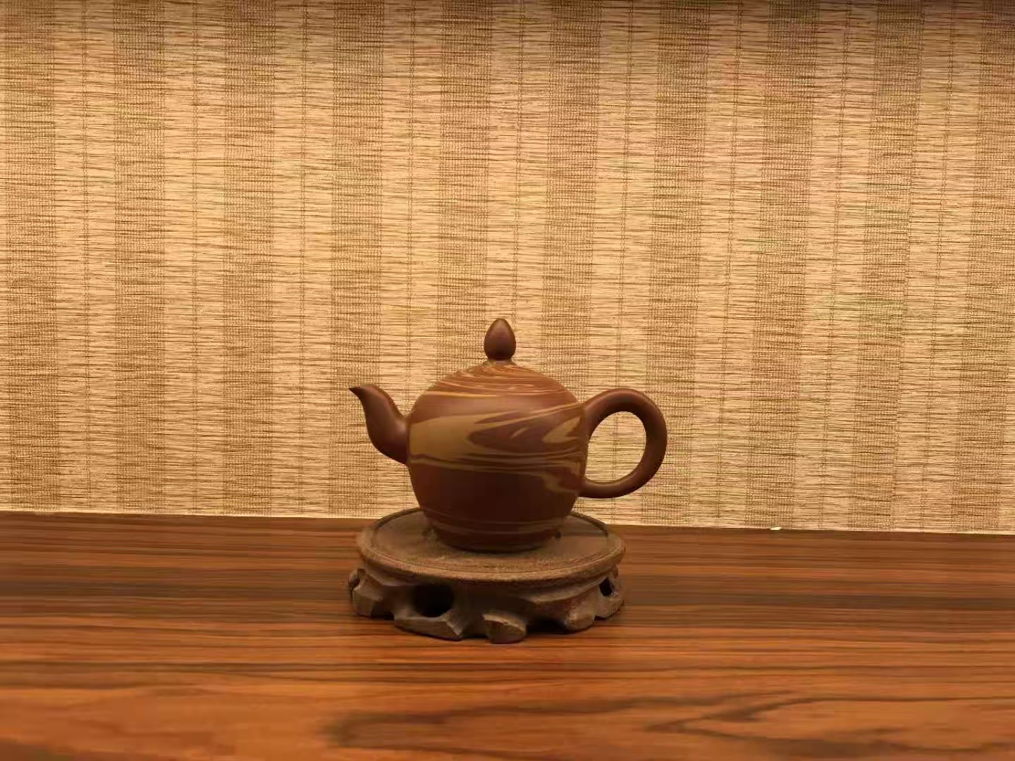 1120001朱泥茶壶