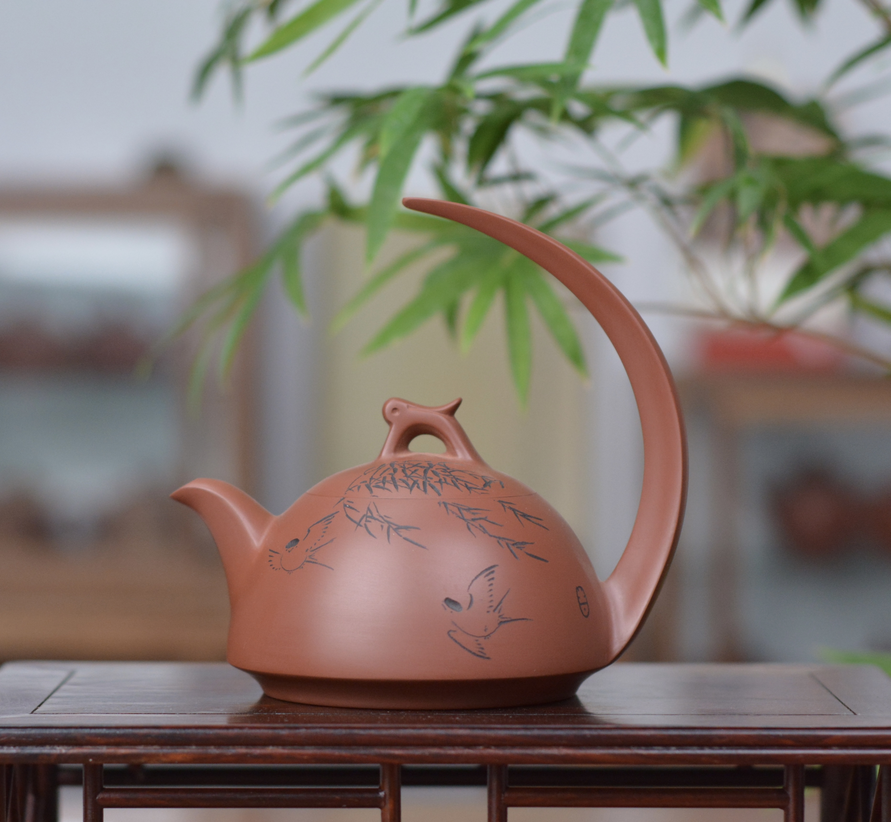 1120007朱泥茶壶