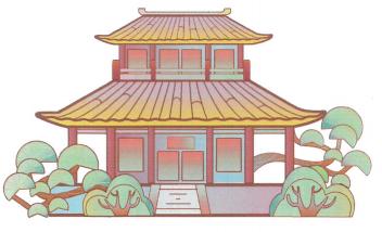 冰箱贴-明珠楼木质（景观系列）