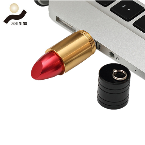 Metal lipstick USB Drive（USB-MT509）