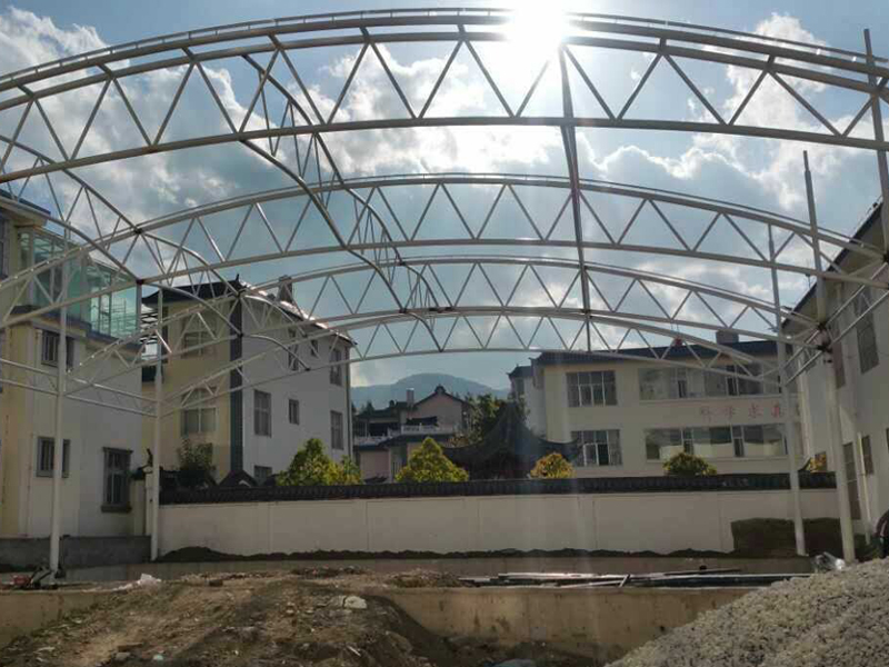 云南大理泳池膜结构