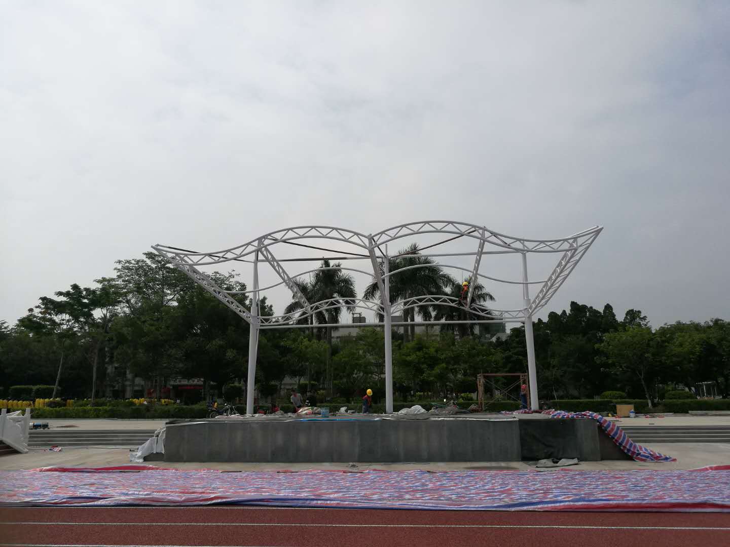惠州舞台.看台膜结构工程