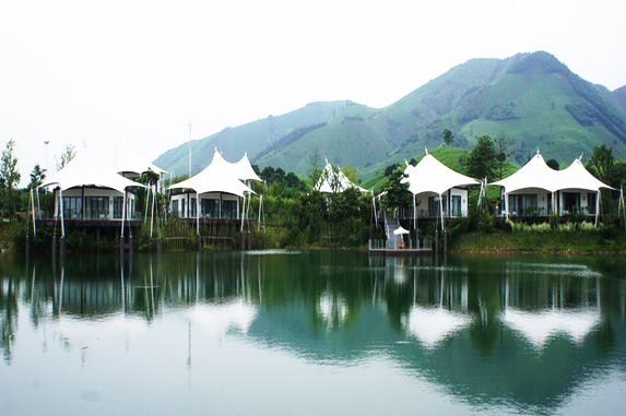 酒店别墅膜结构