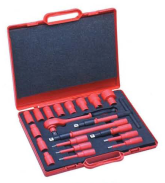 VDB-SK102   20件12.5MM系列VDE绝缘套筒组套