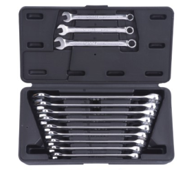 AWT-ESFK03   12件套止滑公制两用扳手组（塑盒）