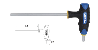 3THH-060-CM T型公制中孔内六角扳手