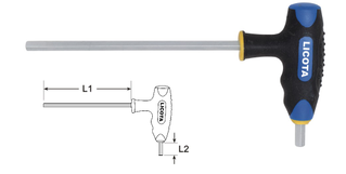 3THS-100-CM T型公制内六角扳手