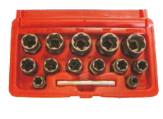 ATF-5101  13件套螺杆破坏器组（铬钼钢）