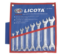 AWT-ENFK03   8件套止滑公制双开扳手