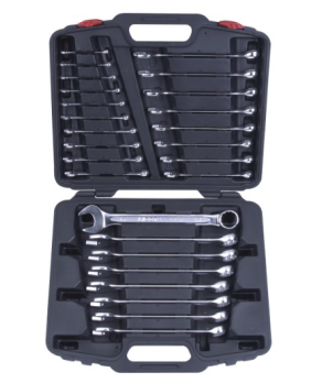 AWT-ESFK05   26件套止滑公制两用扳手组（塑盒）