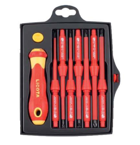 ASD-CVS103K   8件可换头绝缘螺丝批组套