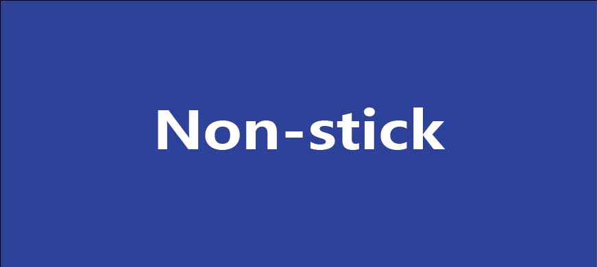 There is nothing can stick to Teflon, Why?