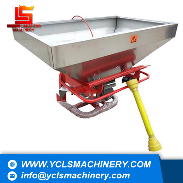 Stainless steel fertilizer spreader