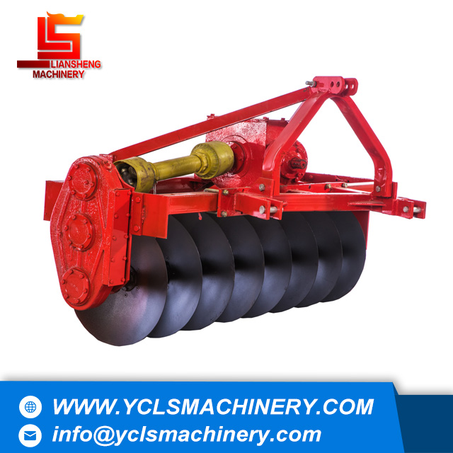 Paddy rotary-driven disc plough