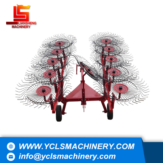 Hay wheel rake