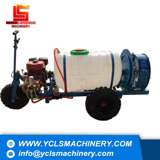 Self-propelled fruit tree fight drugs, mist spray machine, wind delivery style spray machine