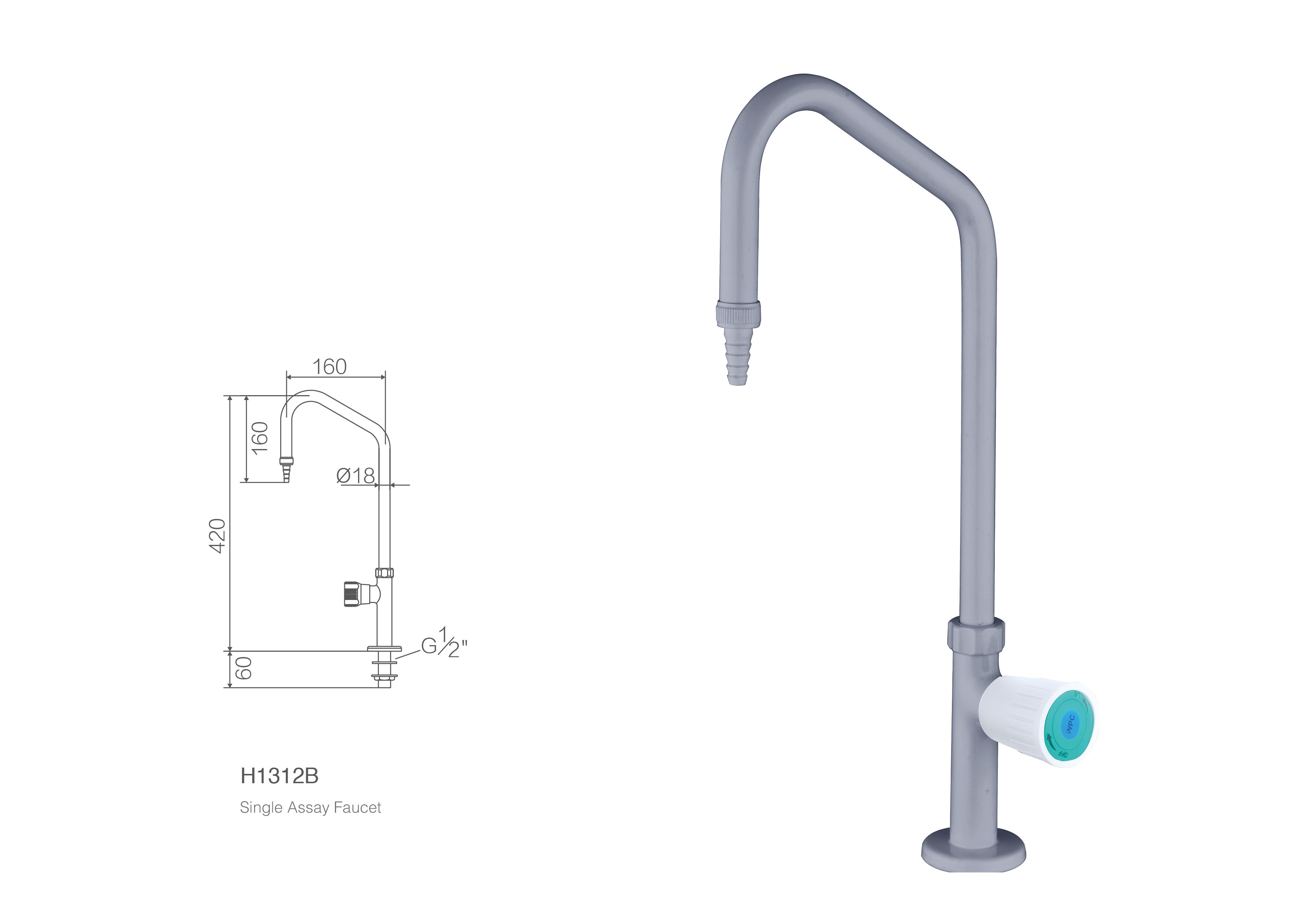 laboratory water faucet