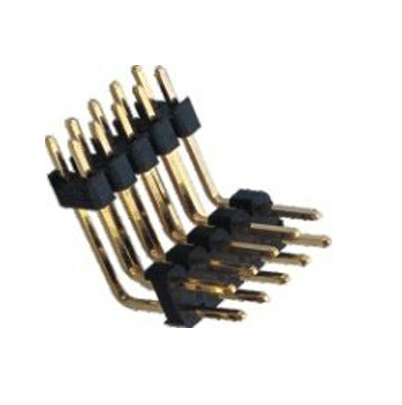 2.54MM 双层双排 90°DIP 排针 定制