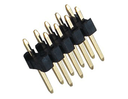 2.54MM 单层双排 180°DIP 排针