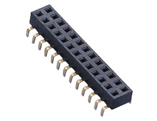 2.54MM 双排 蜈蚣脚 排母