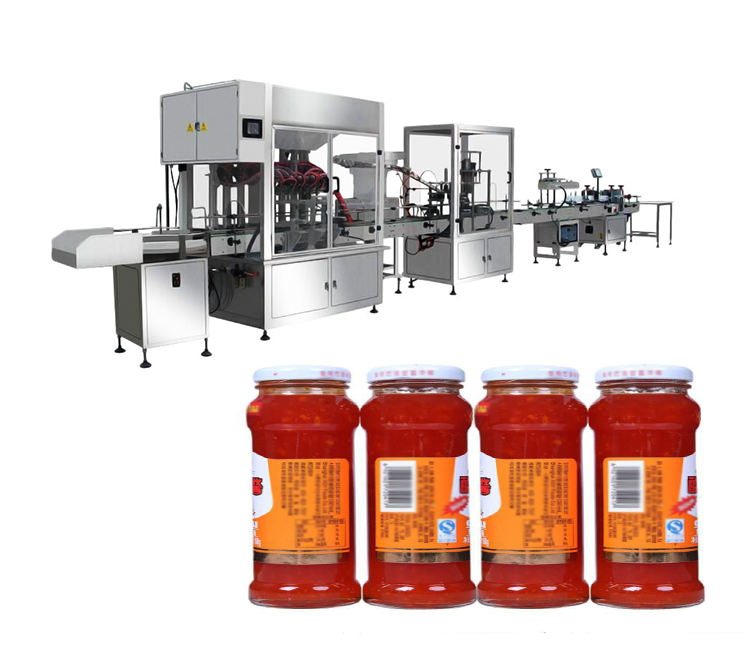酱类物料灌装生产线