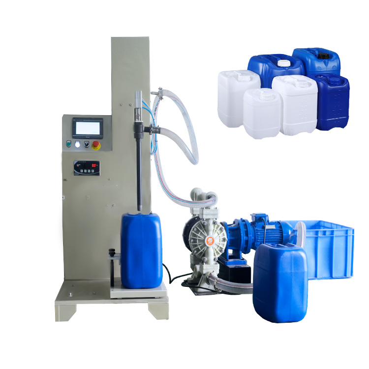 半自动升降灌装机