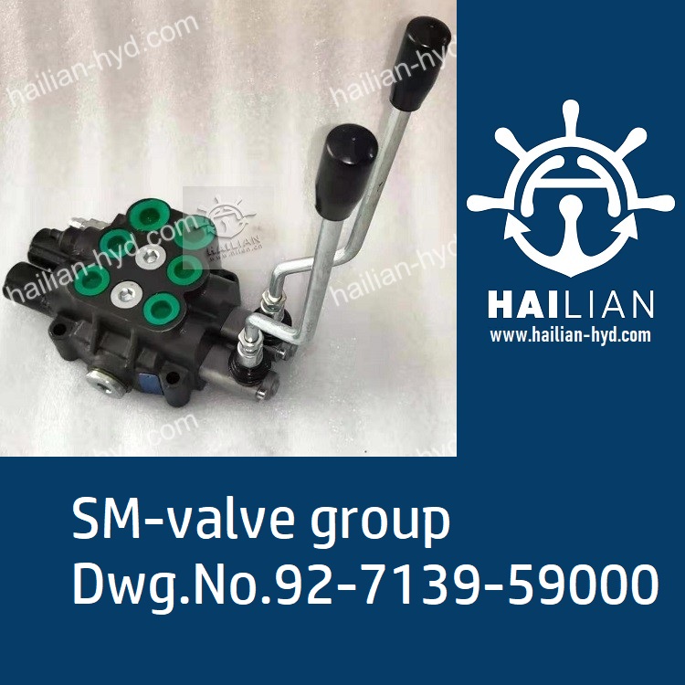 valve group Dwg.No.92-7139-59000