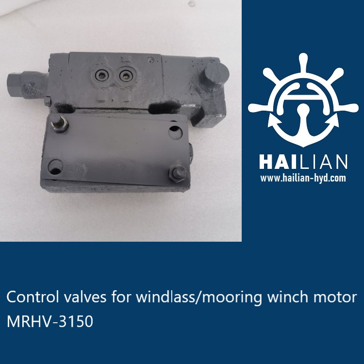 Control valves for windlass-mooring winch motor MRHV-3150