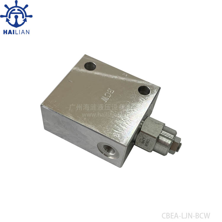 Hydraulic balance valve block CBEA-LJN-BCW
