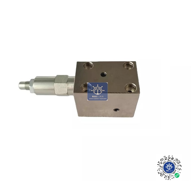 Tsuji hydraulic relief valve RD4-02G-330/marine valve block