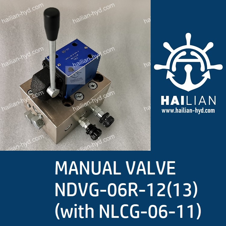 Ship Manual valve NDVG-06R-12(13) With NLCG-06-11
