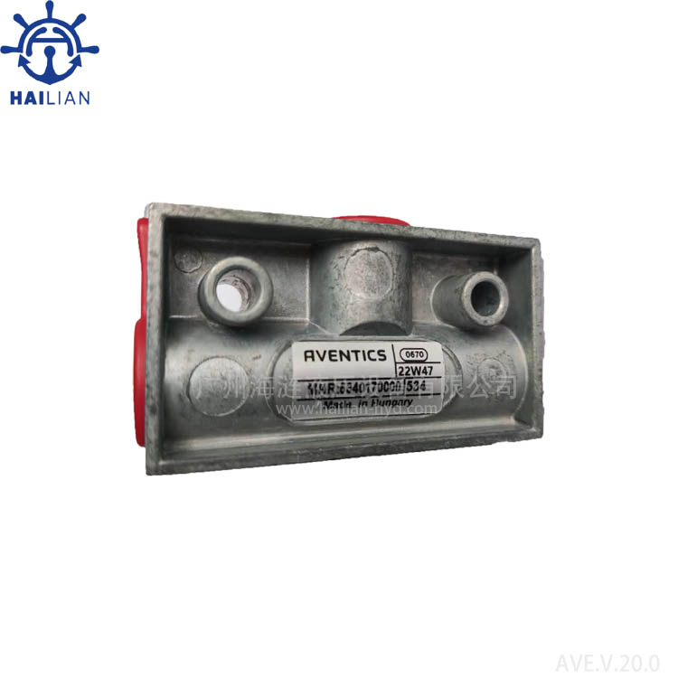 Double Non Return Valve MNR 5340170000，ship hydraulic valve supply