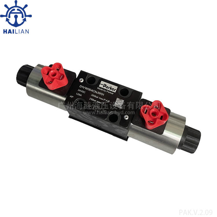 Solenoid controlled pilot operated directional valve D1VW004CNJW91
