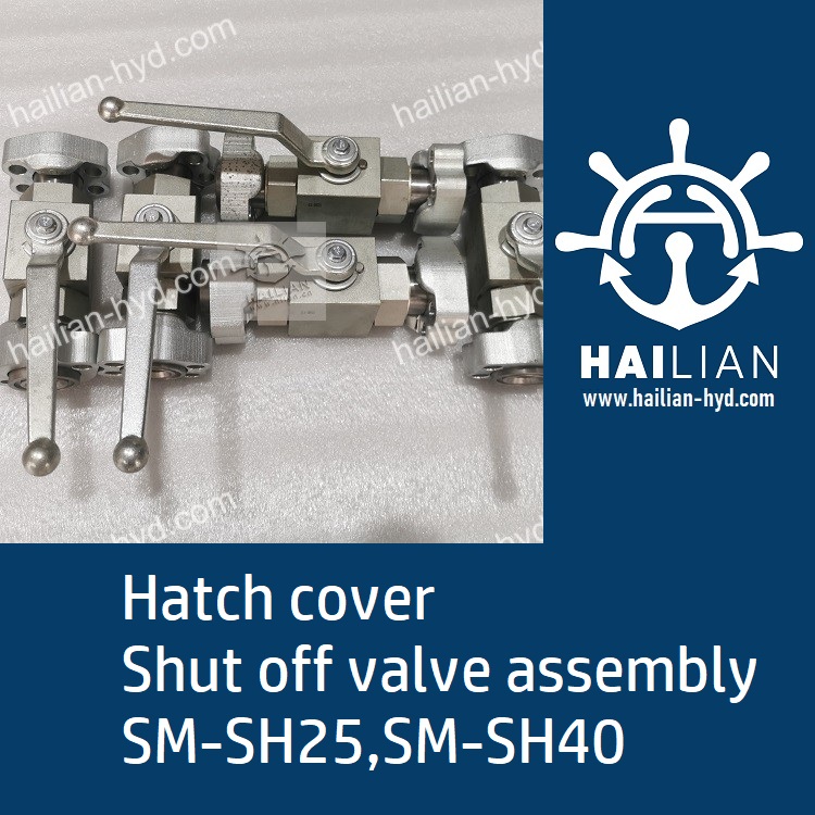 SH25 SH40 Drawing No.33-25923 Shut off valve assembly