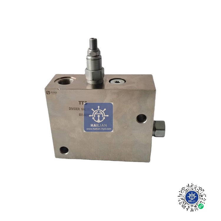 Divider valve block/DWG.931-9210/931-9100/relief block/marine hydraulic valves