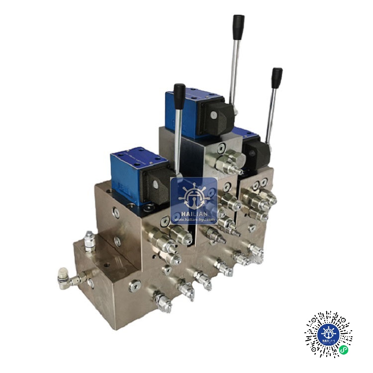SNmac valve groups DWG.No. 32-21543/marine valve block