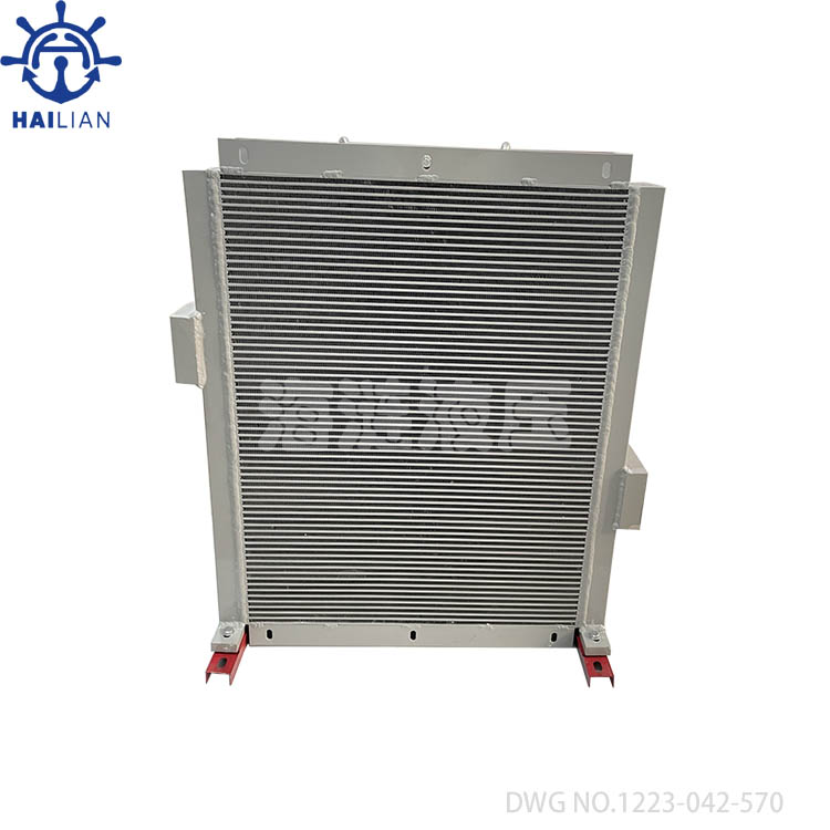 DECK CRANE OIL COOLER DWG NO.1223-042-570(1223-042-533)；DSC2104370(DR60810) SPARE PARTS
