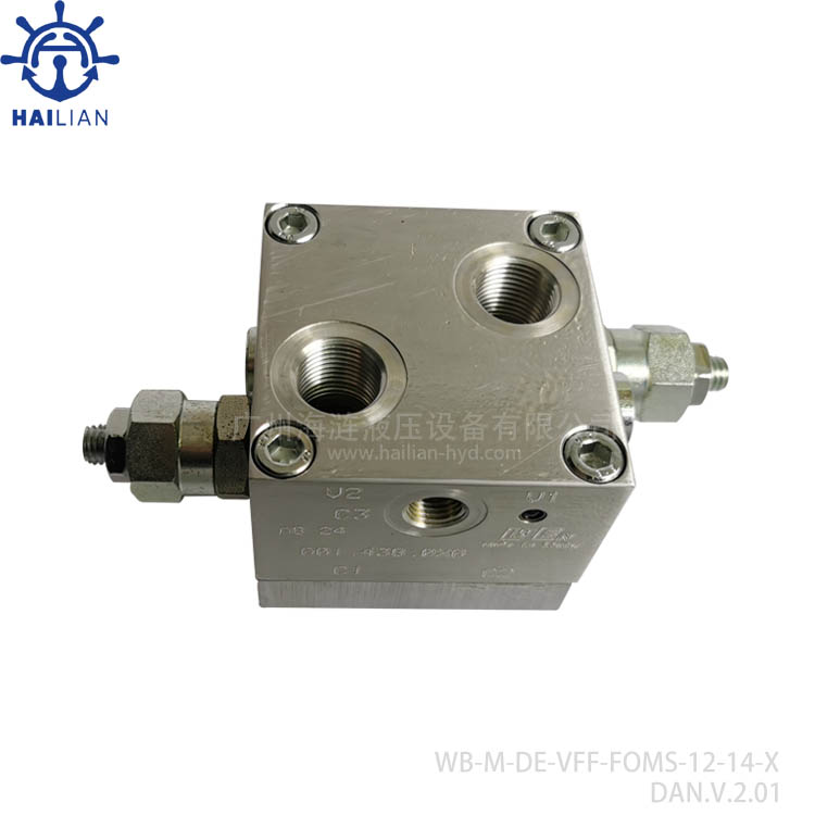 OMSS series Orbit Motor balance valve WB-M-DE-VFF-FOMS-12-14-X