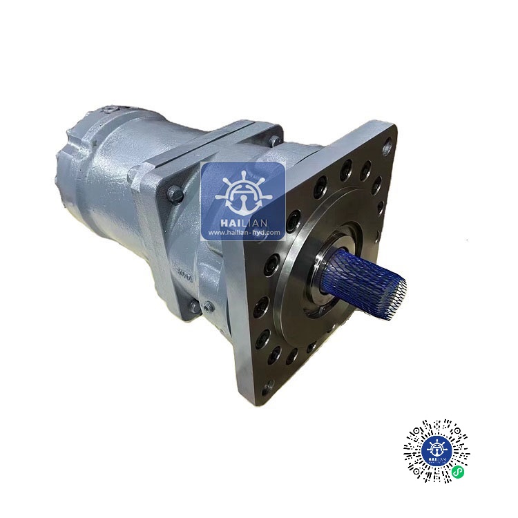 Mitsubish deck crane hydraulic motor AMC-30A-M2 with brake and reducer
